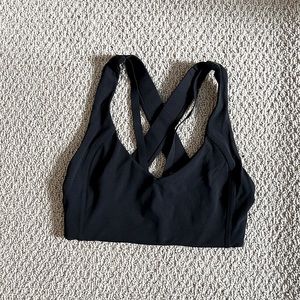 Black Lululemon Athletica Sports Bra
